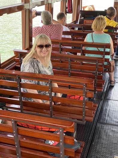 Julijana on the water taxi