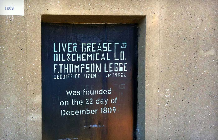 Liver Grease, Oil & Chemical Co Ltd F. Thompson Legge