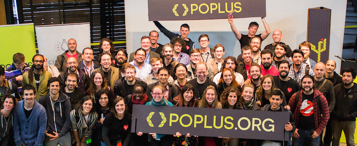 Attendees at Poplus Con, 2014